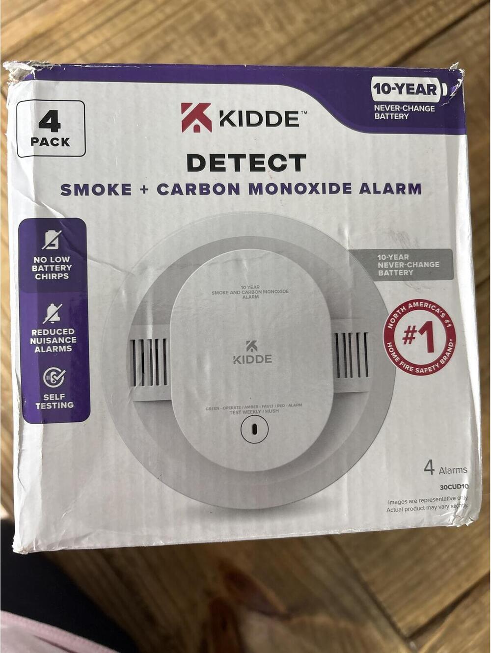 New Kidde Detect Smoke and Carbon Monoxide Alarm 4 Pack House - Picture 4 of 4
